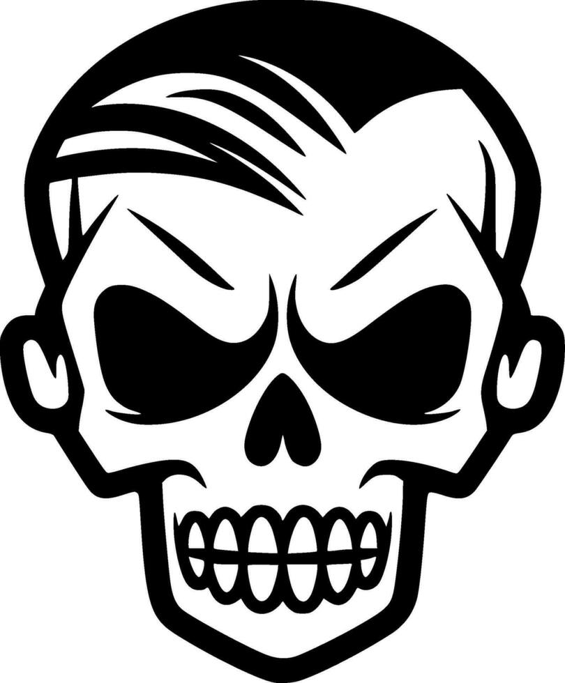Skull - High Quality Vector Logo - Vector illustration ideal for T-shirt graphic