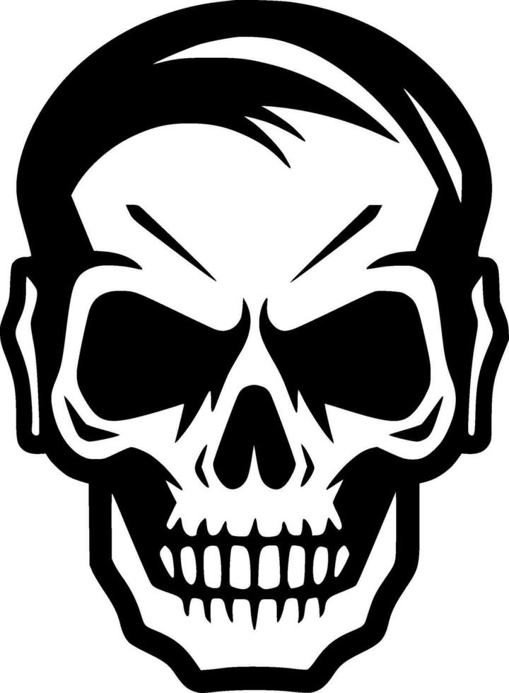 Skull - High Quality Vector Logo - Vector illustration ideal for T-shirt graphic