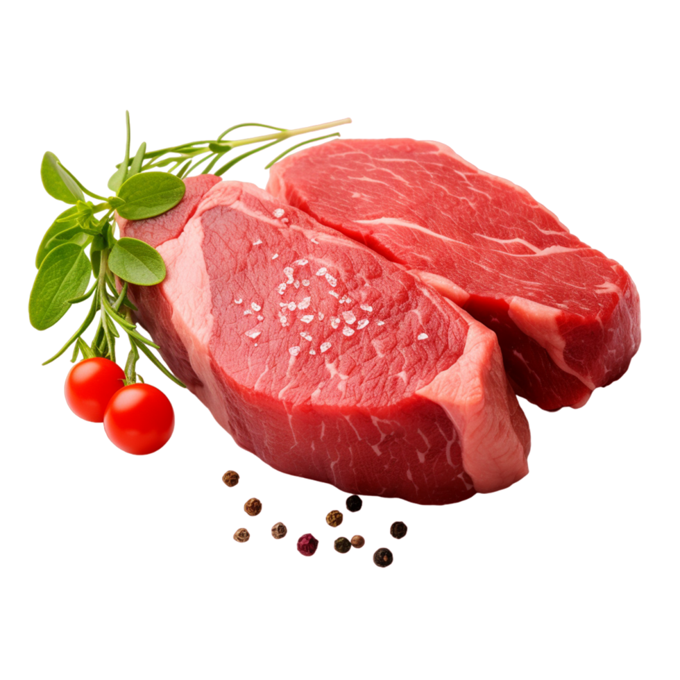 steak maison du boeuf steak Viande ai génératif png