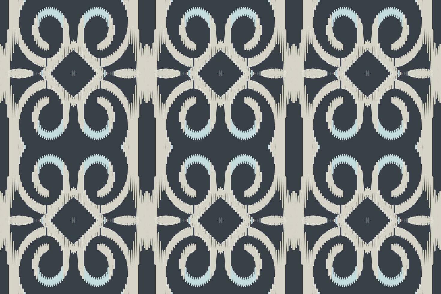 ikat damasco bordado antecedentes. ikat impresión geométrico étnico oriental modelo tradicional. ikat azteca estilo resumen diseño para impresión textura,tela,sari,sari,alfombra. vector