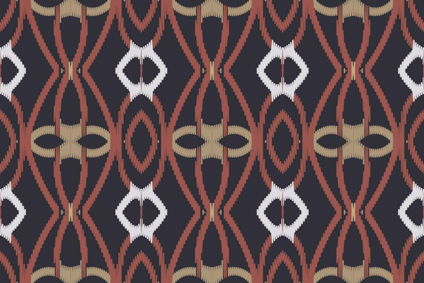 motivo ikat floral cachemir bordado antecedentes. ikat azteca geométrico étnico oriental modelo tradicional. ikat azteca estilo resumen diseño para impresión textura,tela,sari,sari,alfombra. vector