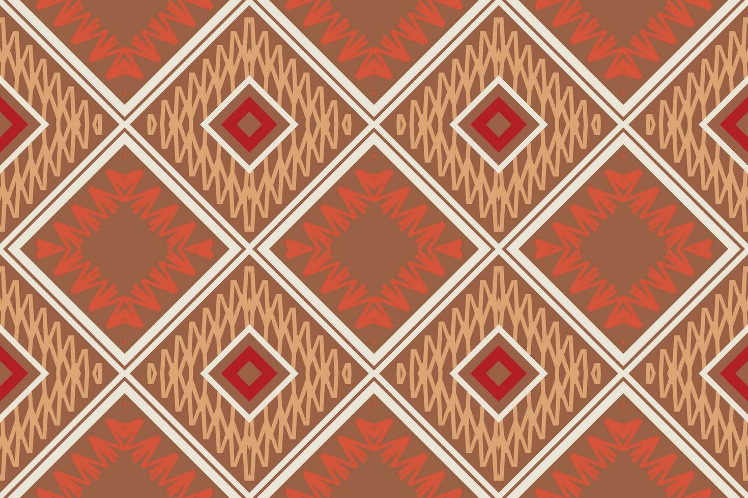 Ethnic pattern Philippine textile. Geometric ethnic pattern traditional Design It is a pattern created by combining geometric shapes. Create beautiful fabric patterns. Design for print. vector