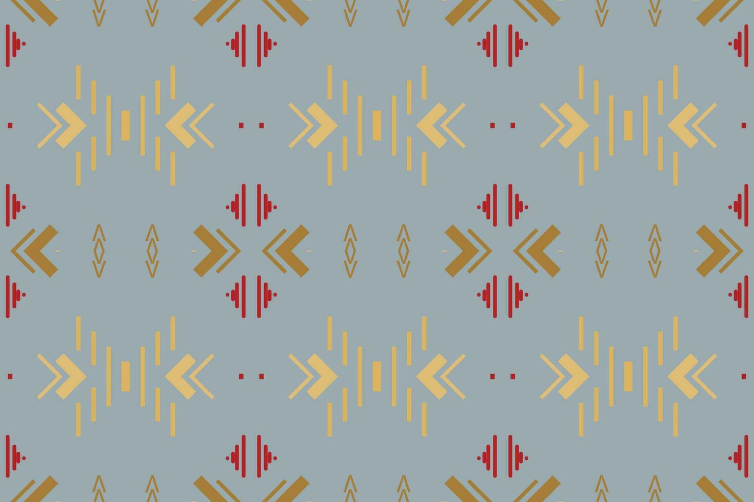 Ethnic pattern vector. Traditional ethnic pattern design It is a pattern created by combining geometric shapes. Create beautiful fabric patterns. Design for print. vector