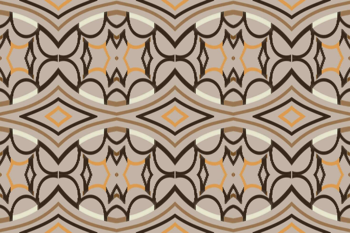 Ikat Floral Paisley Embroidery Background. Ikat Aztec Geometric Ethnic Oriental Pattern Traditional. Ikat Aztec Style Abstract Design for Print Texture,fabric,saree,sari,carpet. vector