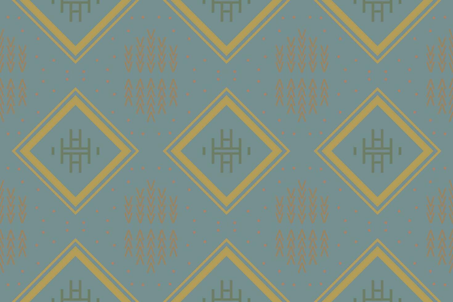 Ethnic pattern wallpaper. traditional patterned vector It is a pattern created by combining geometric shapes. Create beautiful fabric patterns. Design for print.
