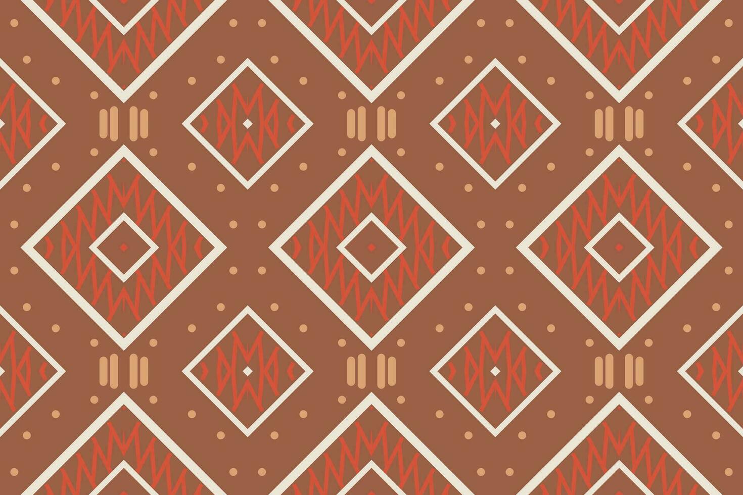 Ethnic pattern Philippine textile. traditional patterned vector It is a pattern created by combining geometric shapes. Create beautiful fabric patterns. Design for print.