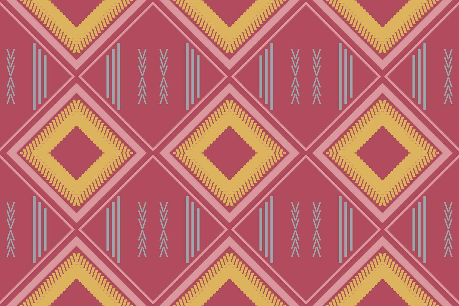 Ethnic pattern. traditional patterned Native American art It is a pattern created by combining geometric shapes. Create beautiful fabric patterns. Design for print. vector