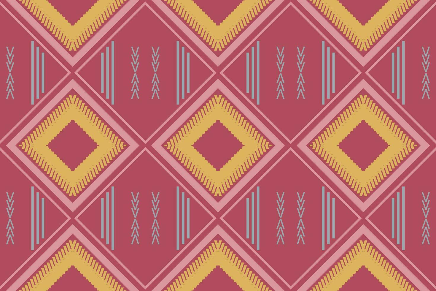 Ethnic pattern. traditional patterned Native American art It is a pattern created by combining geometric shapes. Create beautiful fabric patterns. Design for print. vector