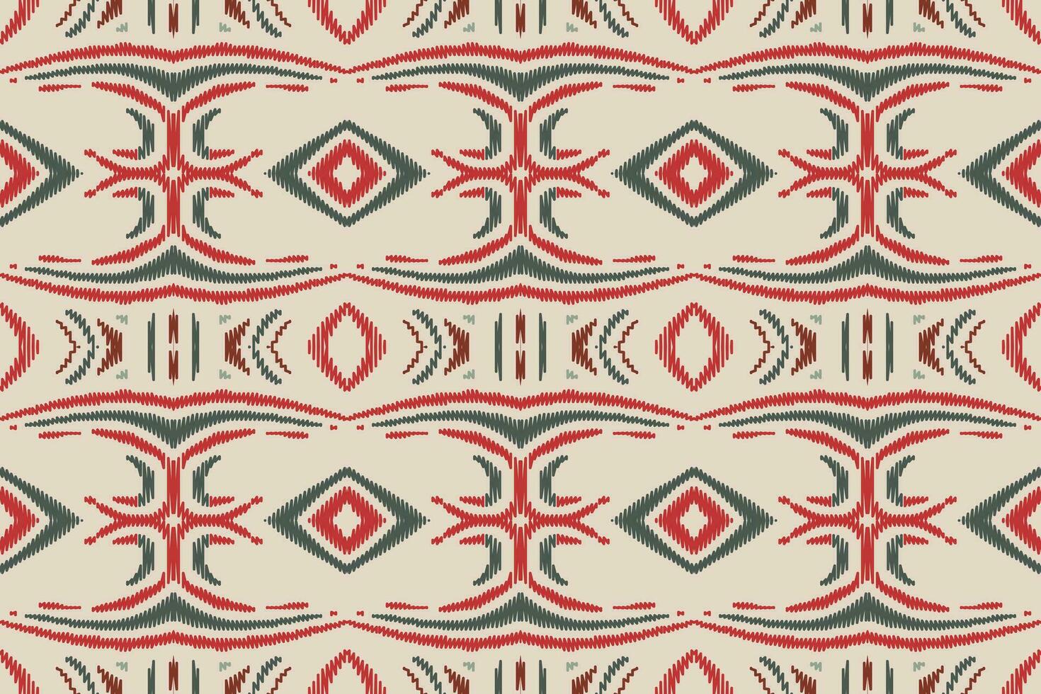 ikat floral cachemir bordado antecedentes. ikat huellas dactilares geométrico étnico oriental modelo tradicional.azteca estilo resumen vector ilustración.diseño para textura,tela,ropa,envoltura,pareo.