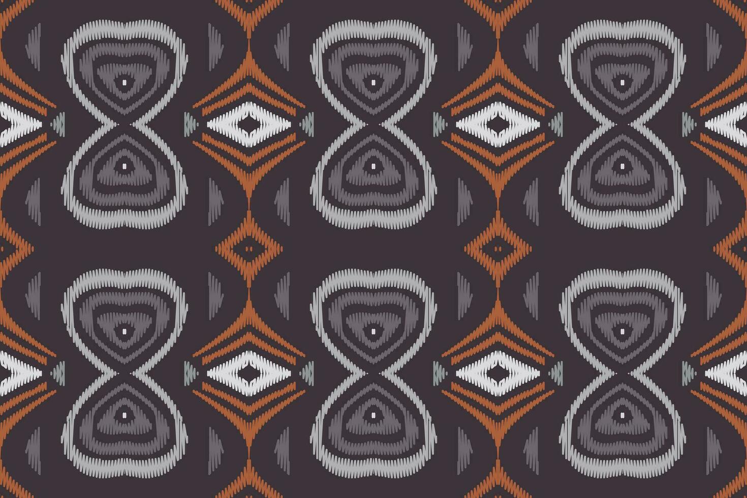 ikat damasco cachemir bordado antecedentes. ikat flor geométrico étnico oriental modelo tradicional. ikat azteca estilo resumen diseño para impresión textura,tela,sari,sari,alfombra. vector