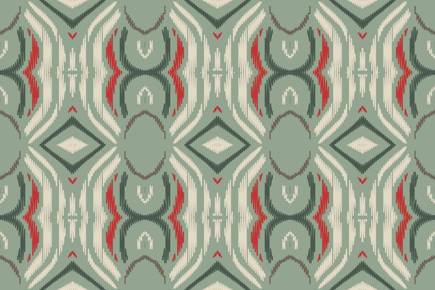 ikat floral cachemir bordado antecedentes. ikat rayas geométrico étnico oriental modelo tradicional.azteca estilo resumen vector ilustración.diseño para textura,tela,ropa,envoltura,pareo.