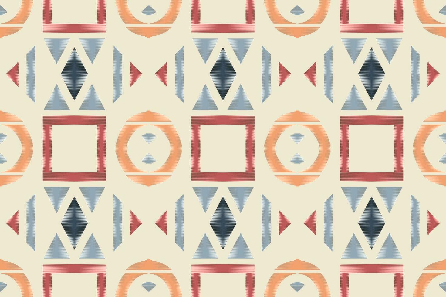 ikat damasco cachemir bordado antecedentes. ikat raya geométrico étnico oriental modelo tradicional. ikat azteca estilo resumen diseño para impresión textura,tela,sari,sari,alfombra. vector