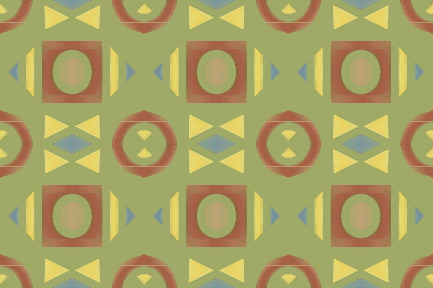 ikat floral cachemir bordado antecedentes. ikat raya geométrico étnico oriental modelo tradicional.azteca estilo resumen vector ilustración.diseño para textura,tela,ropa,envoltura,pareo.