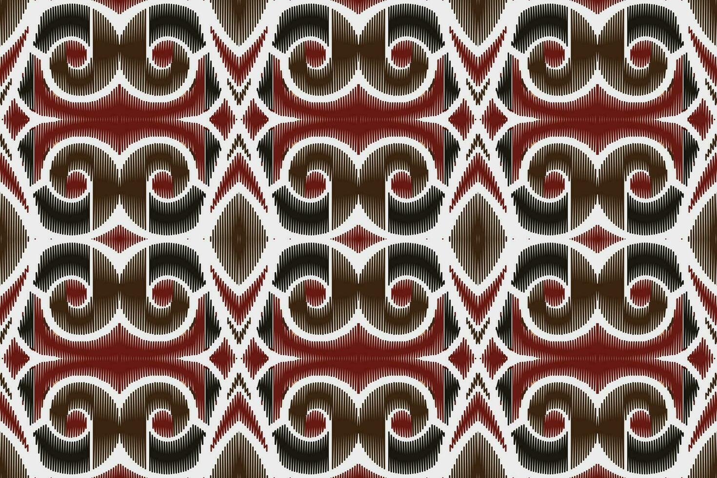 Motif Ikat Floral Paisley Embroidery Background. Ikat Pattern Geometric Ethnic Oriental Pattern traditional.aztec Style Abstract Vector design for Texture,fabric,clothing,wrapping,sarong.