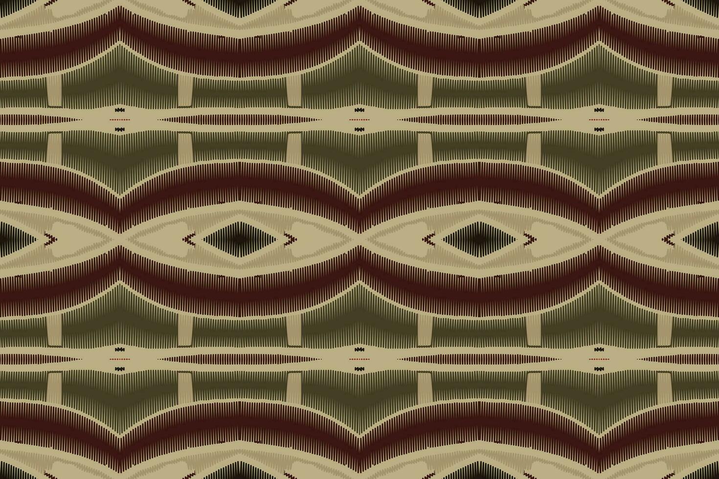 motivo ikat cachemir bordado antecedentes. ikat sin costura modelo geométrico étnico oriental modelo tradicional. ikat azteca estilo resumen diseño para impresión textura,tela,sari,sari,alfombra. vector