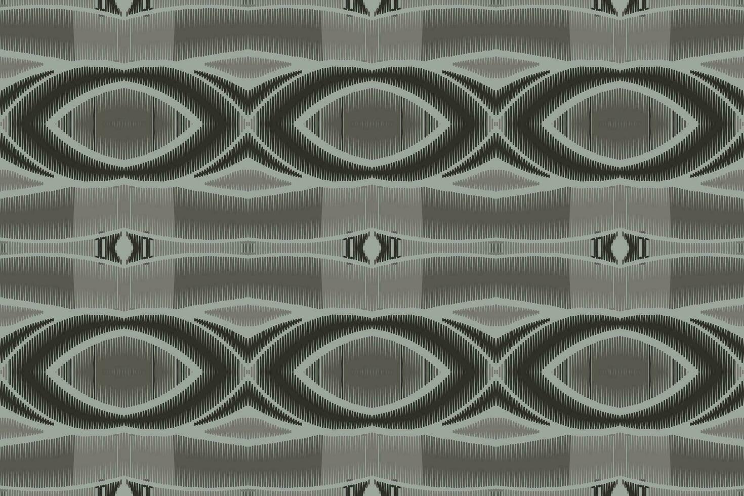 Motif Ikat Paisley Embroidery Background. Ikat Triangle Geometric Ethnic Oriental Pattern Traditional. Ikat Aztec Style Abstract Design for Print Texture,fabric,saree,sari,carpet. vector