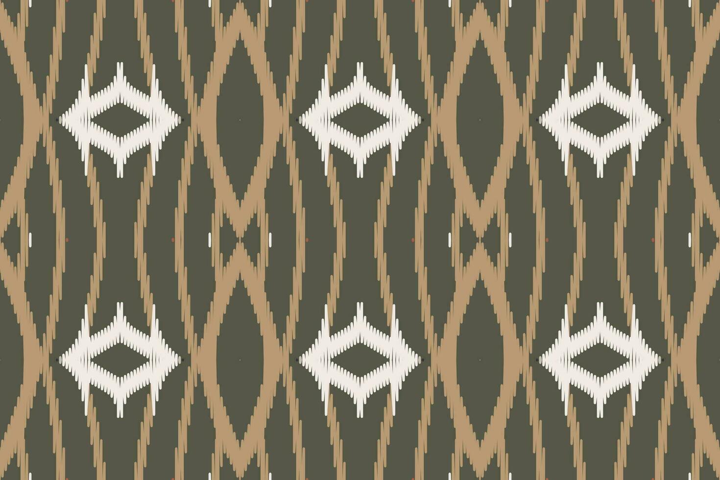 Motif Ikat Seamless Pattern Embroidery Background. Ikat Stripe Geometric Ethnic Oriental Pattern traditional.aztec Style Abstract Vector design for Texture,fabric,clothing,wrapping,sarong.