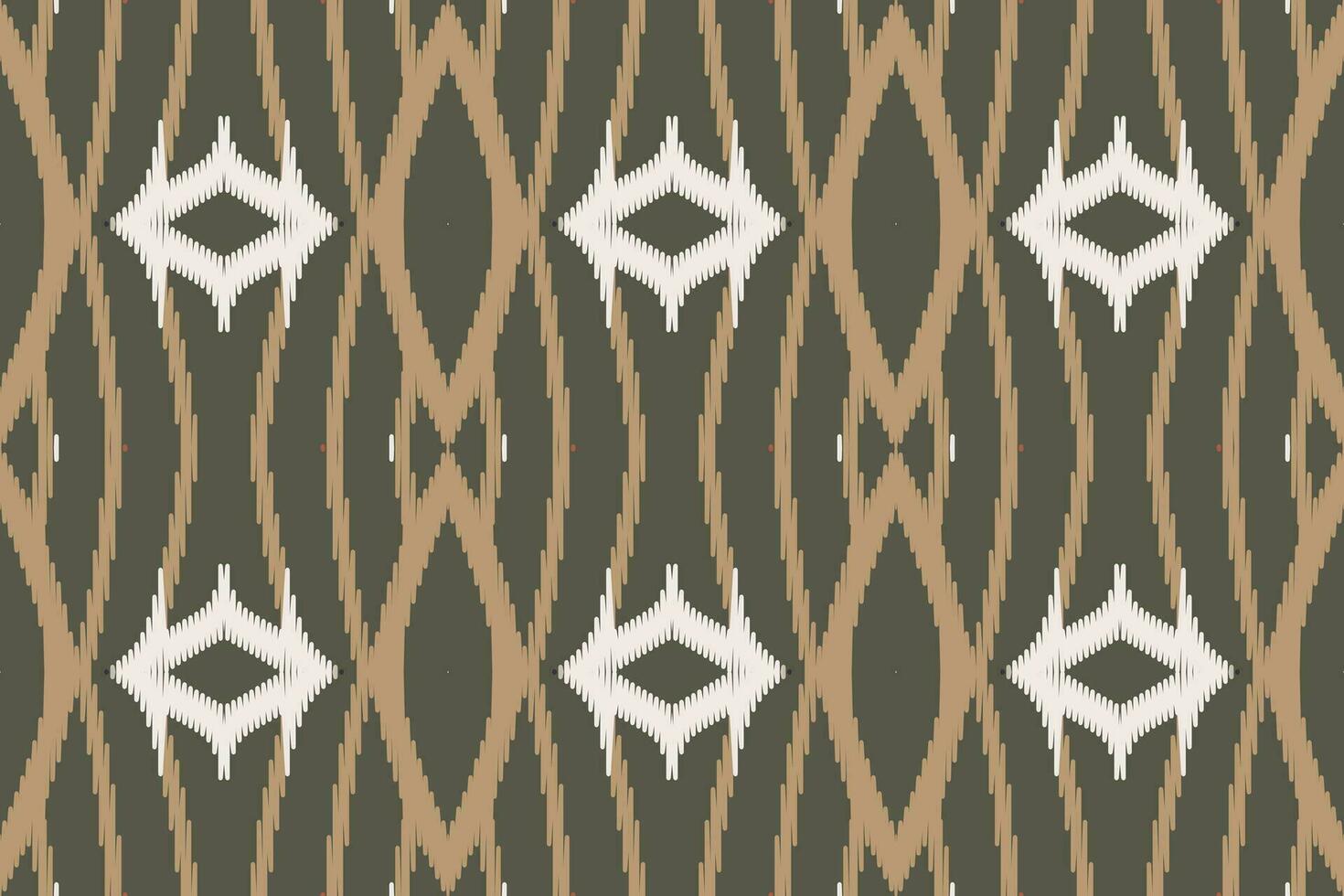 Motif Ikat Seamless Pattern Embroidery Background. Ikat Stripe Geometric Ethnic Oriental Pattern traditional.aztec Style Abstract Vector design for Texture,fabric,clothing,wrapping,sarong.