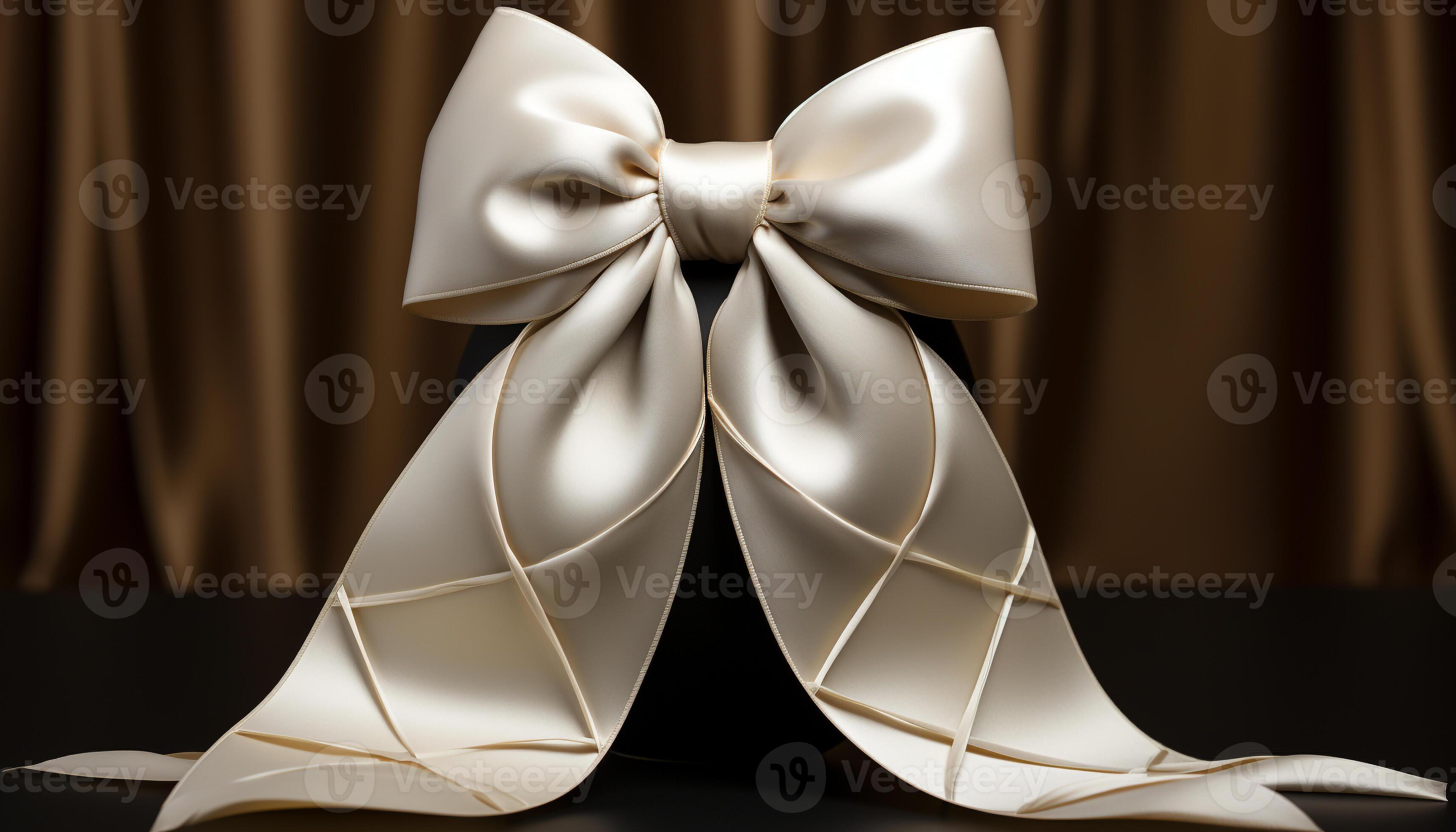 Celebration gift tied knot symbolizes elegance and luxury in weddings