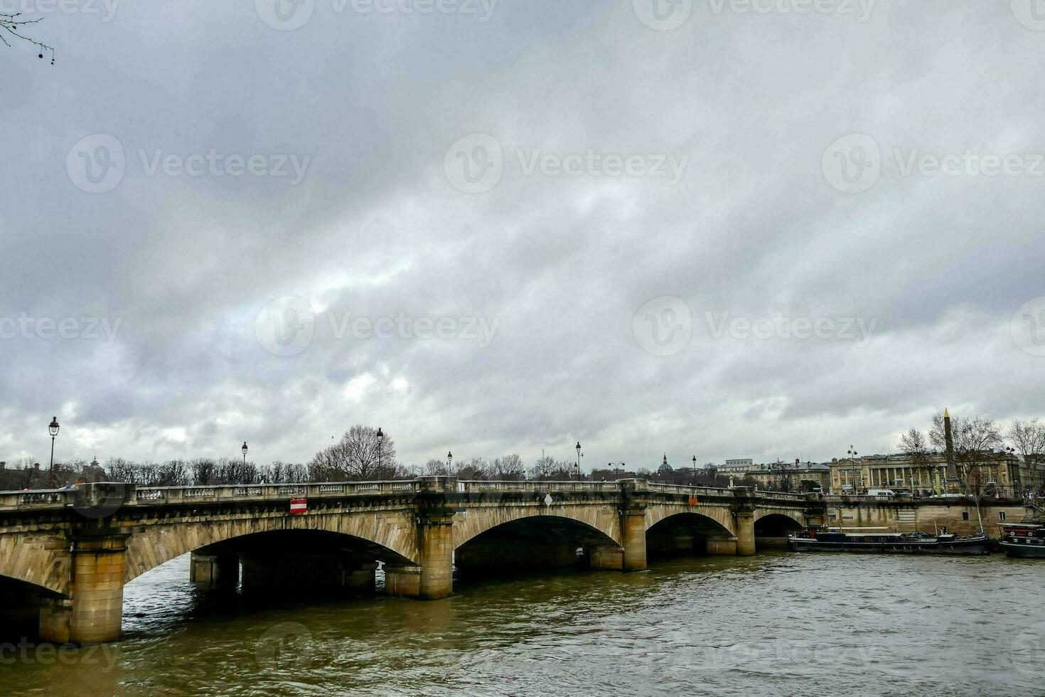 Bridge over river photo