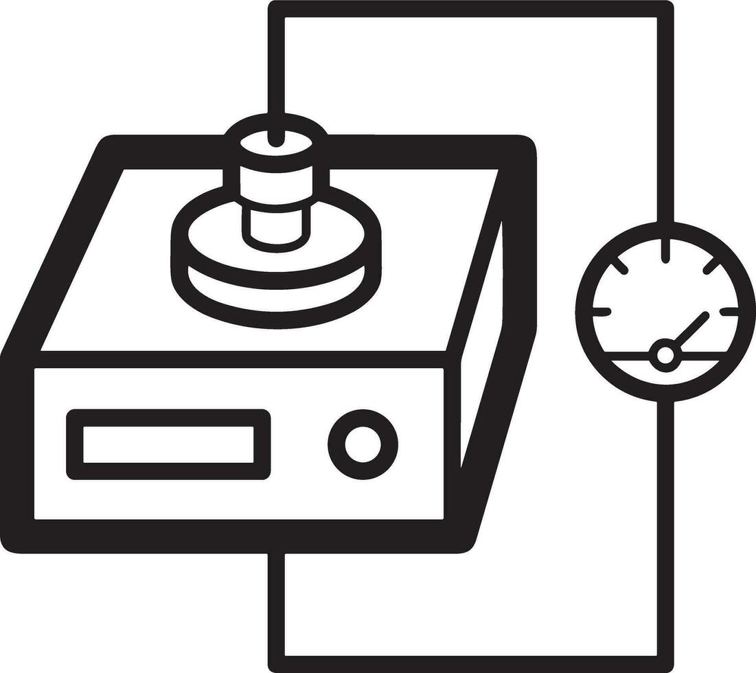 Artificial Intelligence icon symbol vector image. Illustration of the brain robot learning human smart algorithm design image.