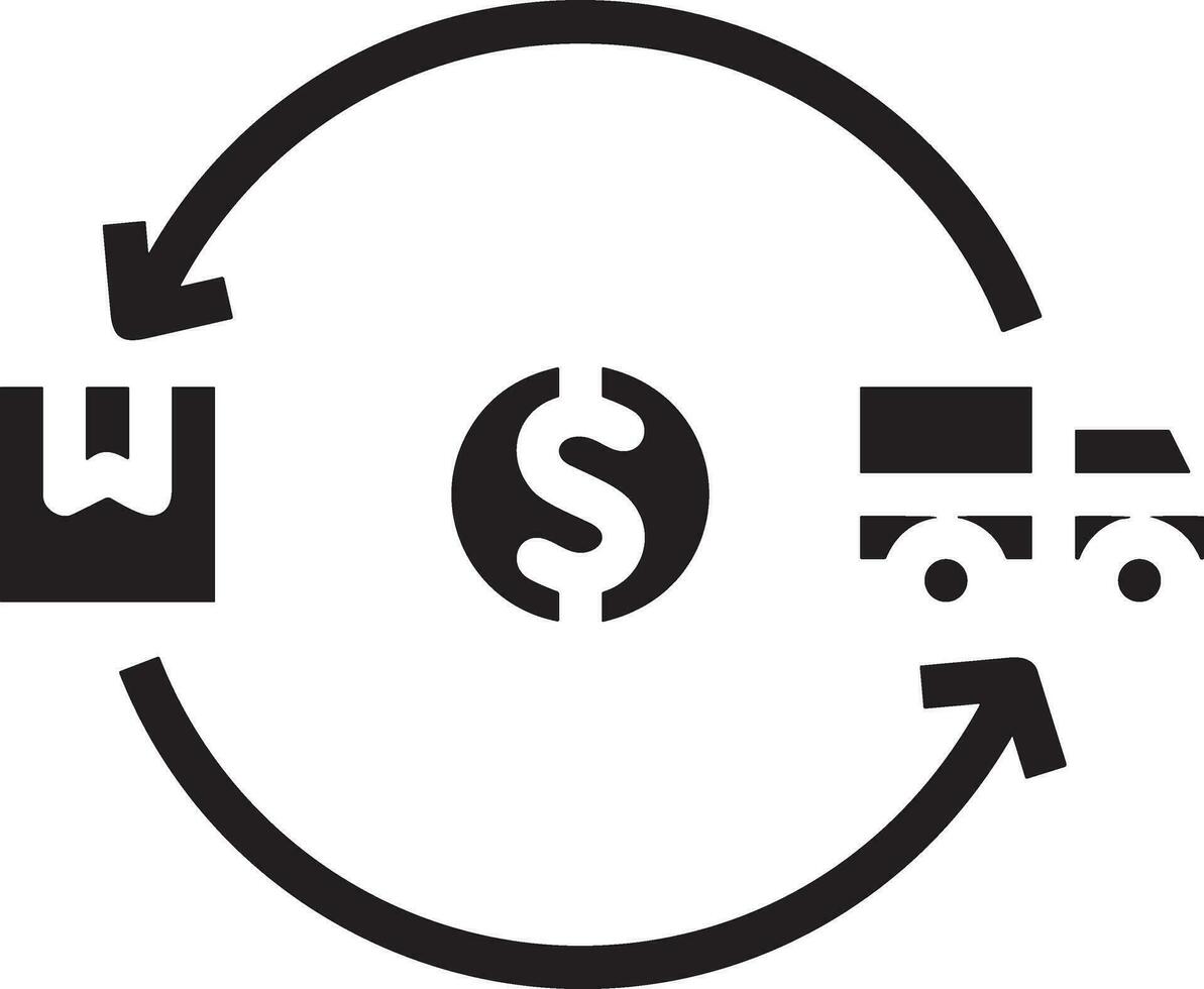 Money exchange payment icon symbol vector image. Illustration of the dollar currency coin graphic design image