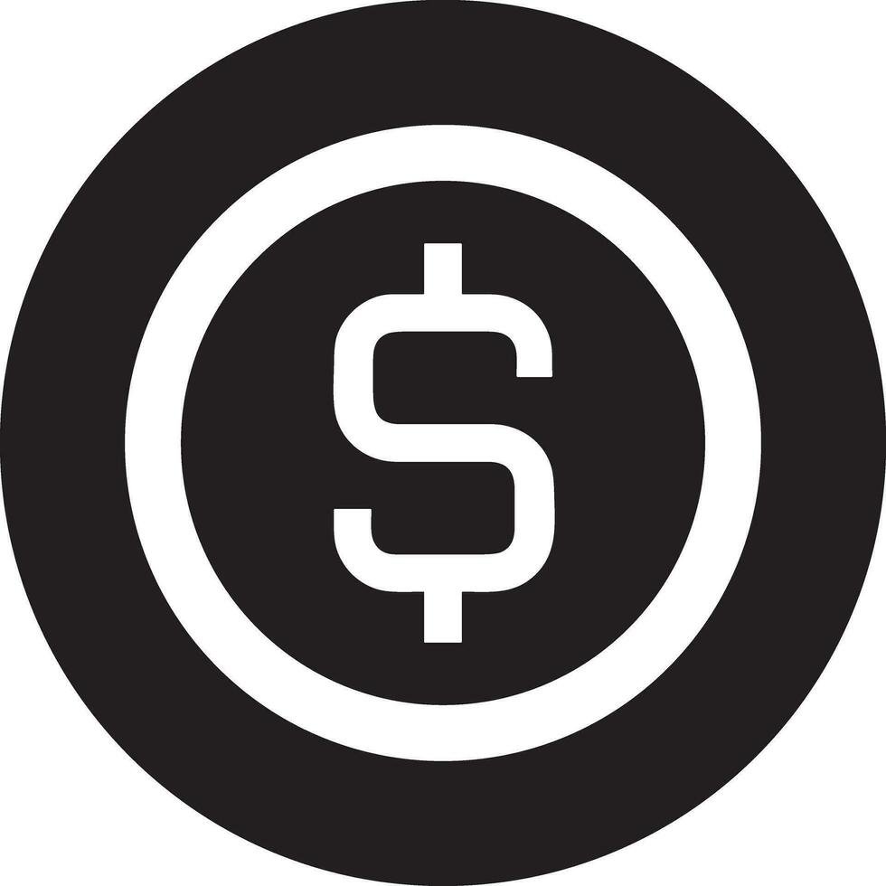 Money exchange payment icon symbol vector image. Illustration of the dollar currency coin graphic design image