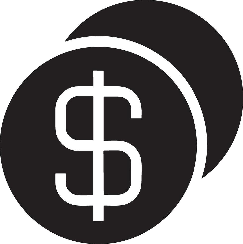 Money exchange payment icon symbol vector image. Illustration of the dollar currency coin graphic design image