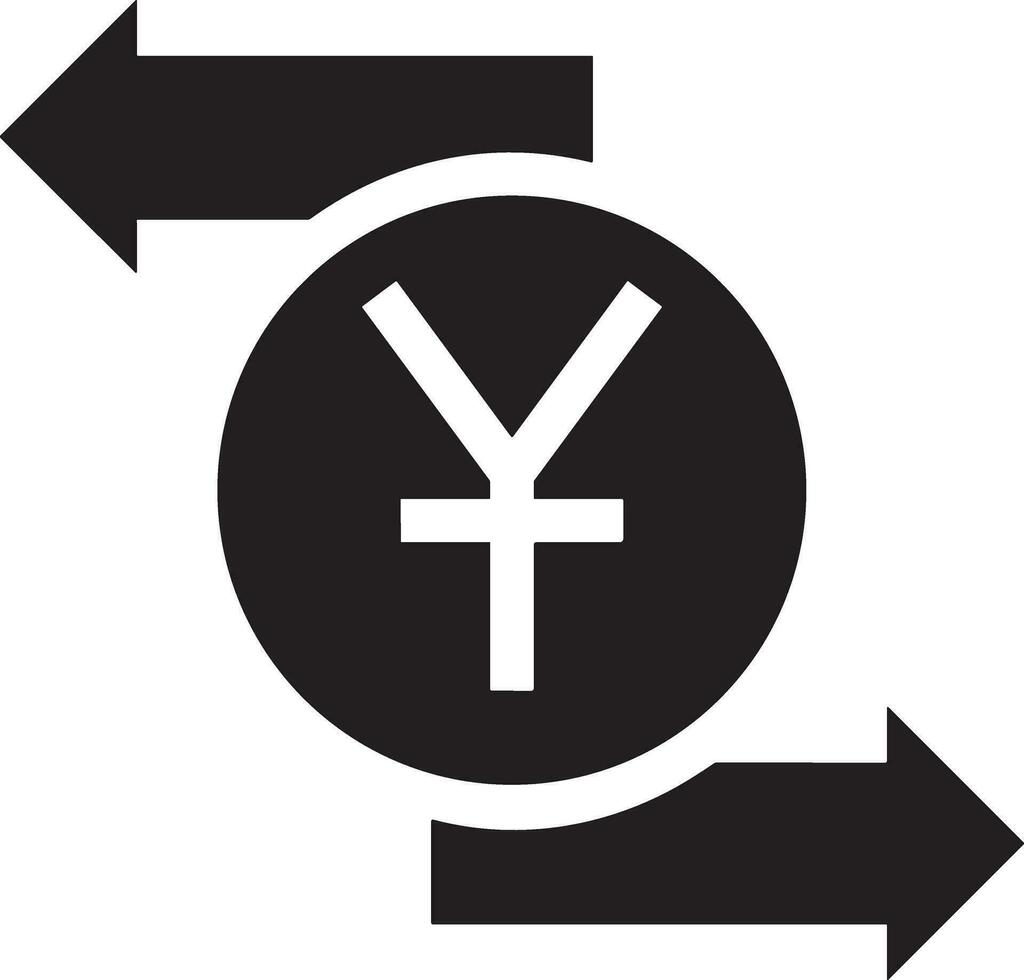Money exchange payment icon symbol vector image. Illustration of the dollar currency coin graphic design image