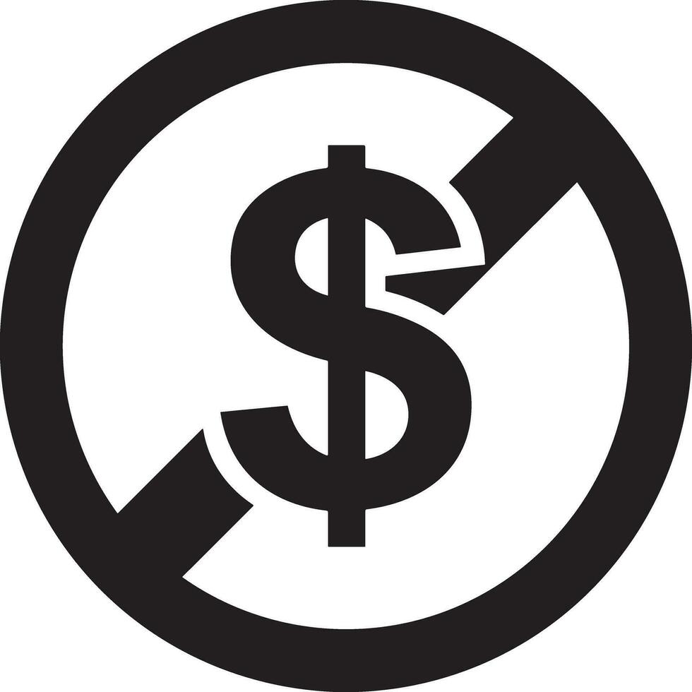 Money exchange payment icon symbol vector image. Illustration of the dollar currency coin graphic design image