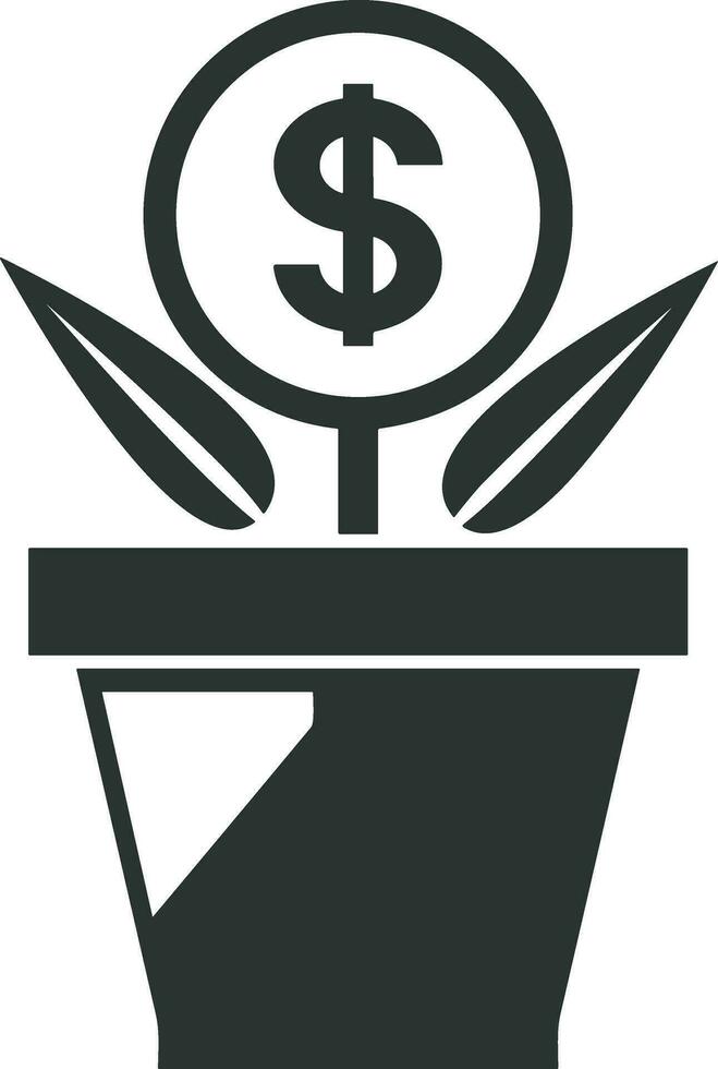 Money exchange payment icon symbol vector image. Illustration of the dollar currency coin graphic design image