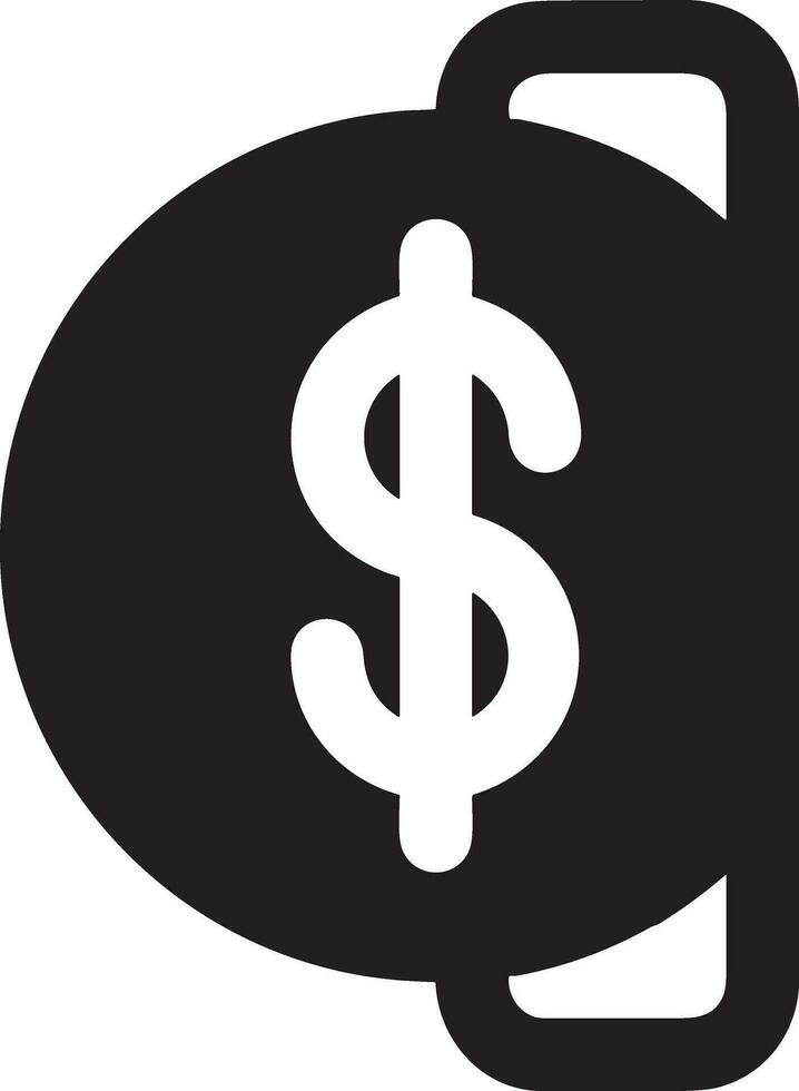 Money exchange payment icon symbol vector image. Illustration of the dollar currency coin graphic design image