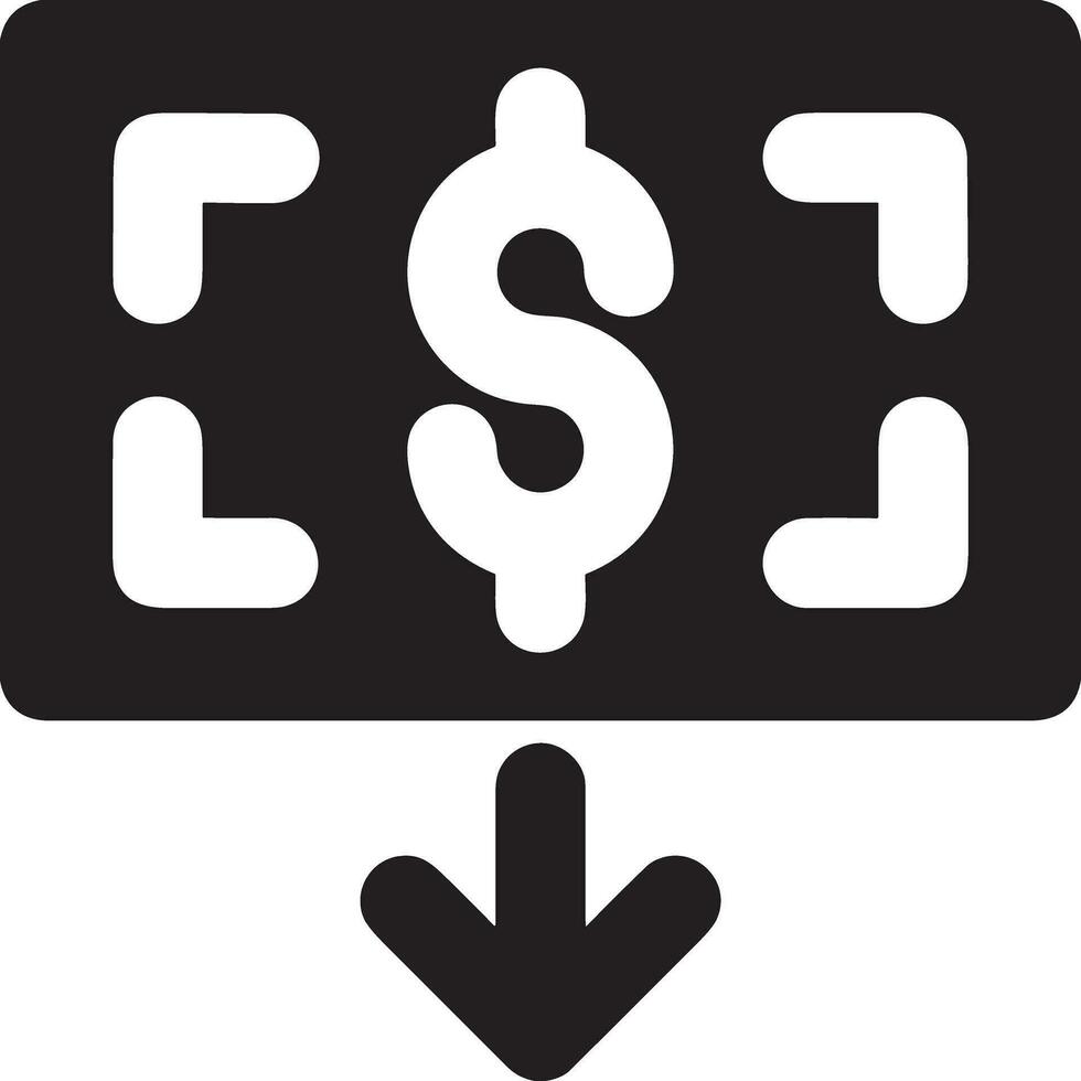 Money exchange payment icon symbol vector image. Illustration of the dollar currency coin graphic design image