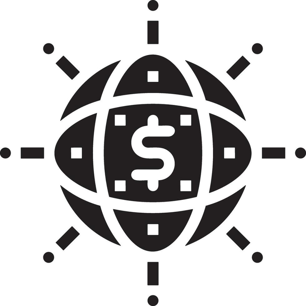 Money exchange payment icon symbol vector image. Illustration of the dollar currency coin graphic design image