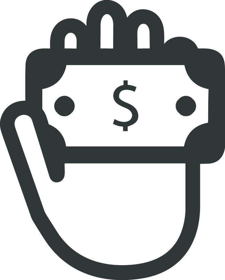 Money exchange payment icon symbol vector image. Illustration of the dollar currency coin graphic design image