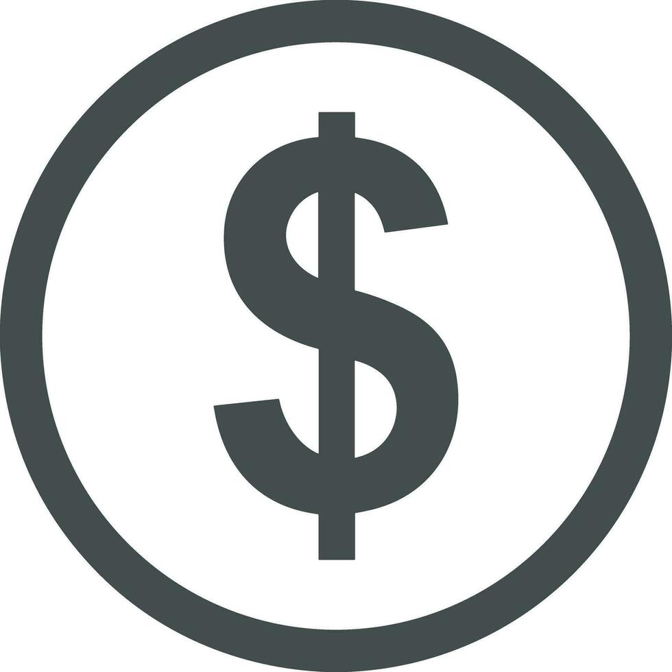 Money exchange payment icon symbol vector image. Illustration of the dollar currency coin graphic design image