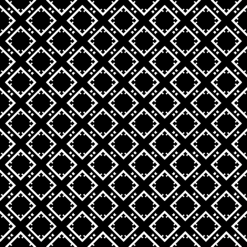 patrón abstracto sin costuras en blanco y negro. fondo y telón de fondo. diseño ornamental en escala de grises. vector