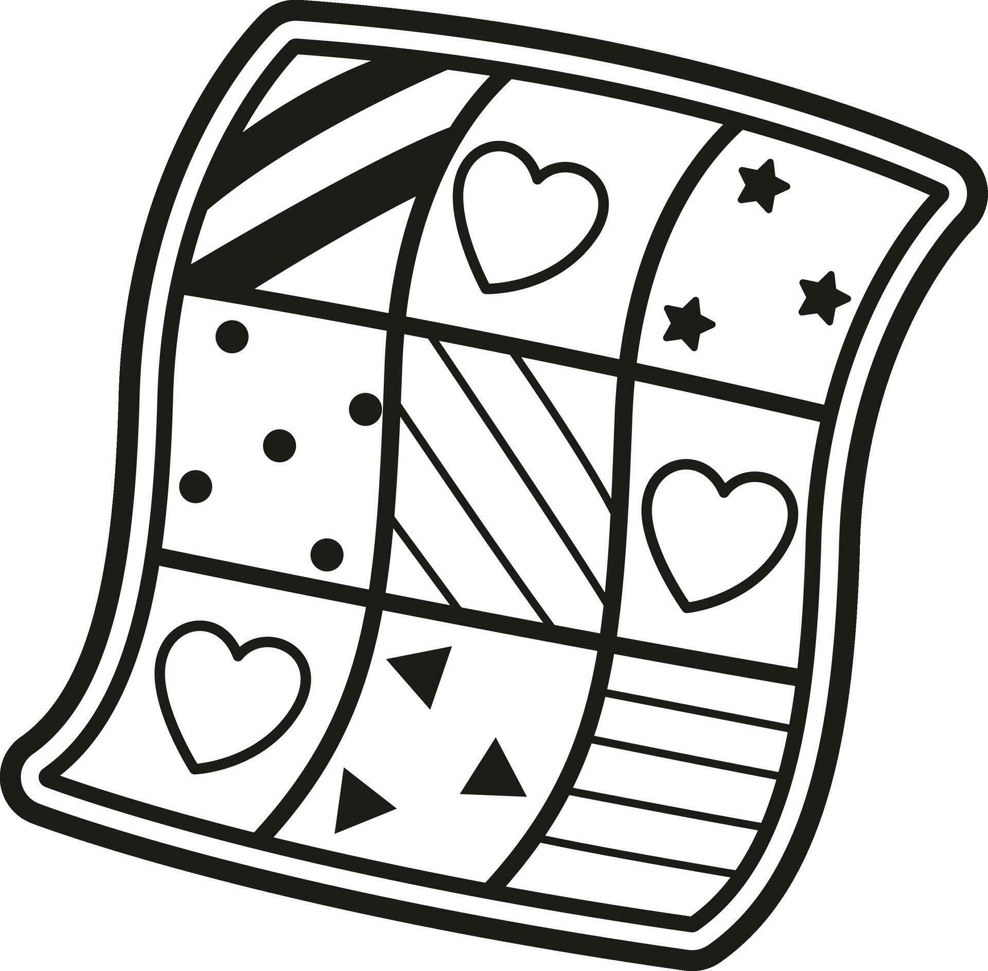 illustration-black-and-white-quilt-33319470-vector-art-at-vecteezy