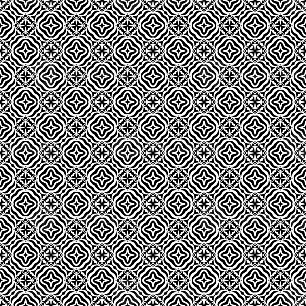 Black seamless abstract pattern. Overlay for background and backdrop. Ornamental design. PNG graphic illustration with transparent background.