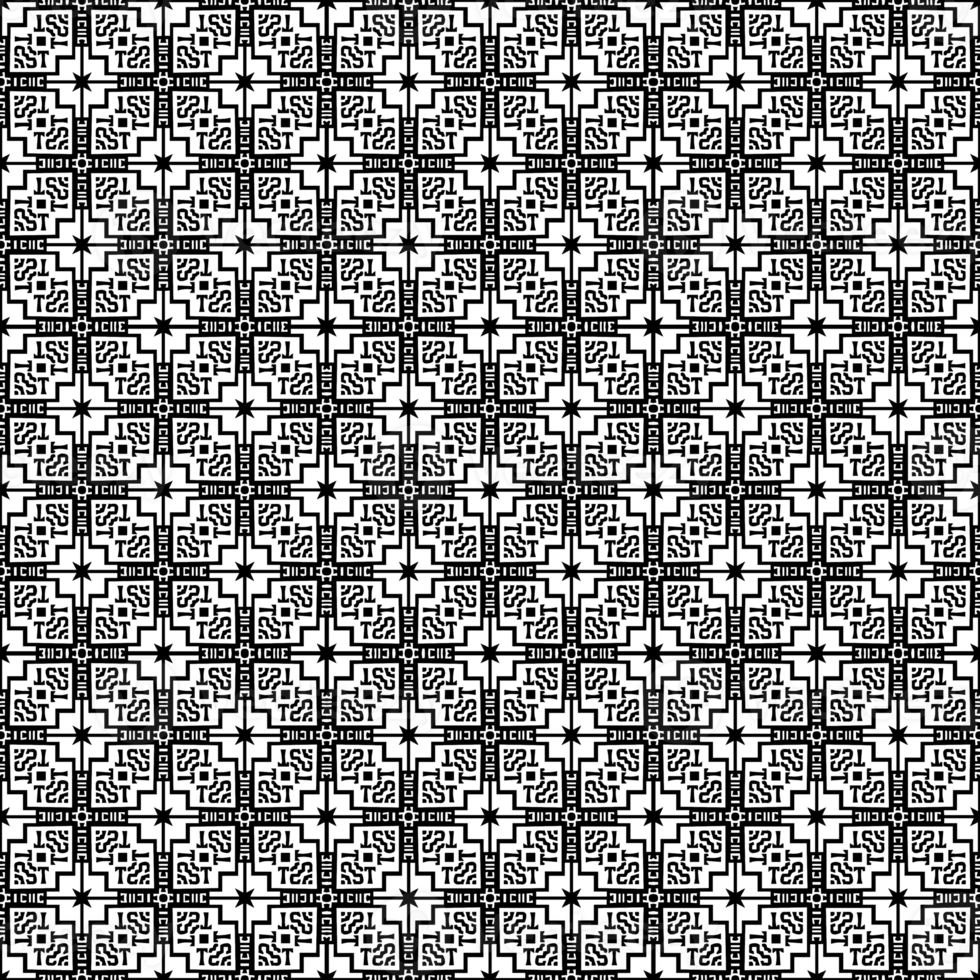 Black seamless abstract pattern. Overlay for background and backdrop. Ornamental design. PNG graphic illustration with transparent background.