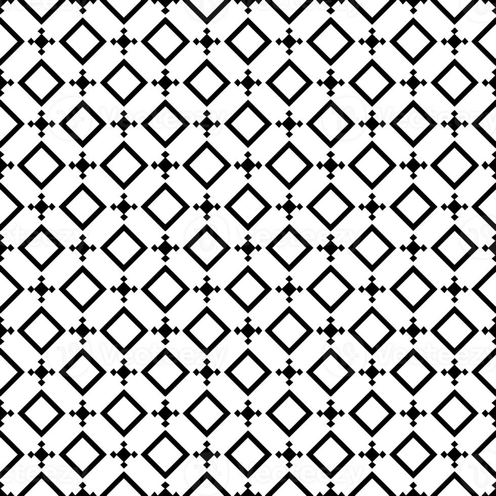 Black seamless abstract pattern. Overlay for background and backdrop. Ornamental design. PNG graphic illustration with transparent background.