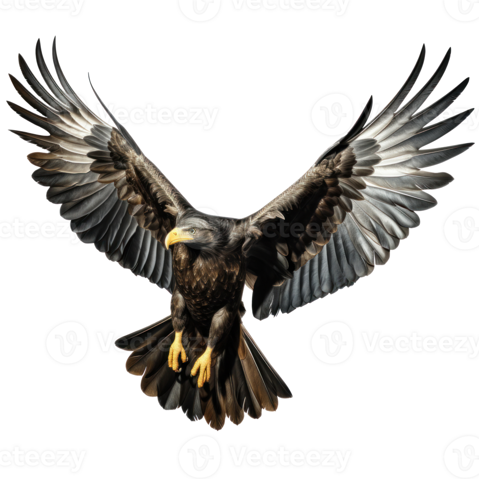 a flying eagle isolated png