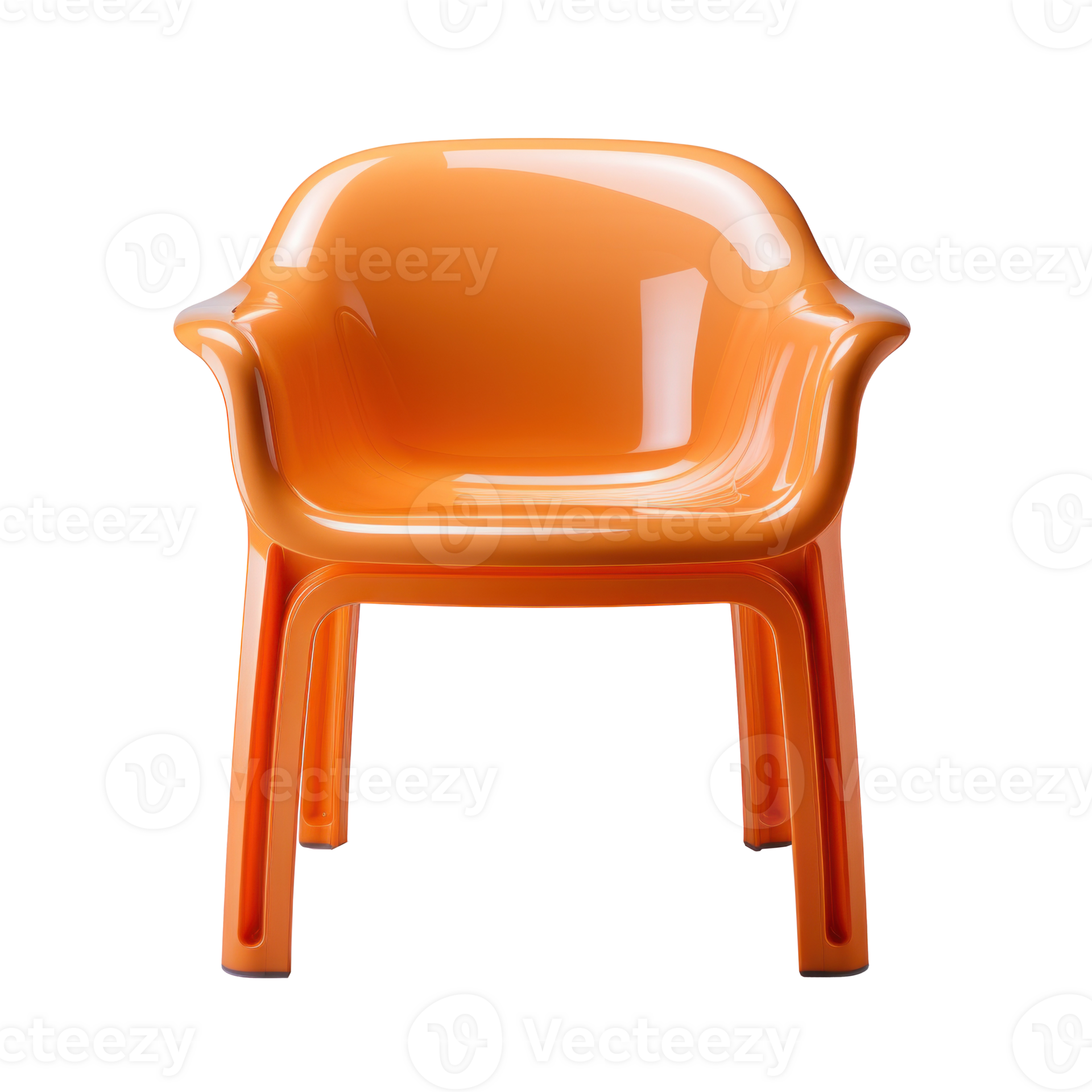 a orange chair isolated 33320537 PNG