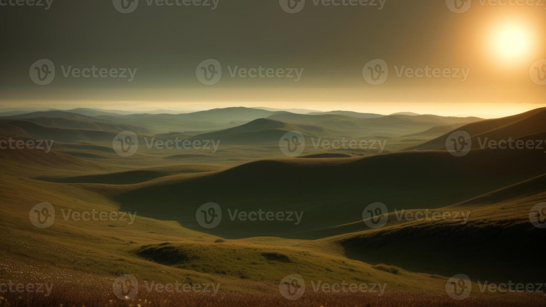 ecología concepto oval forma verde tierra tierra, mundo ambiente. ai generado foto