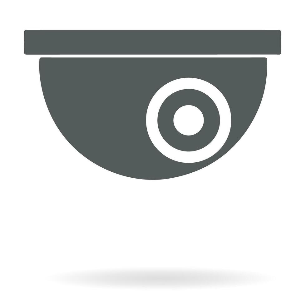 CCTV icon vector illustration logo template for many purpose. Isolated on white background.