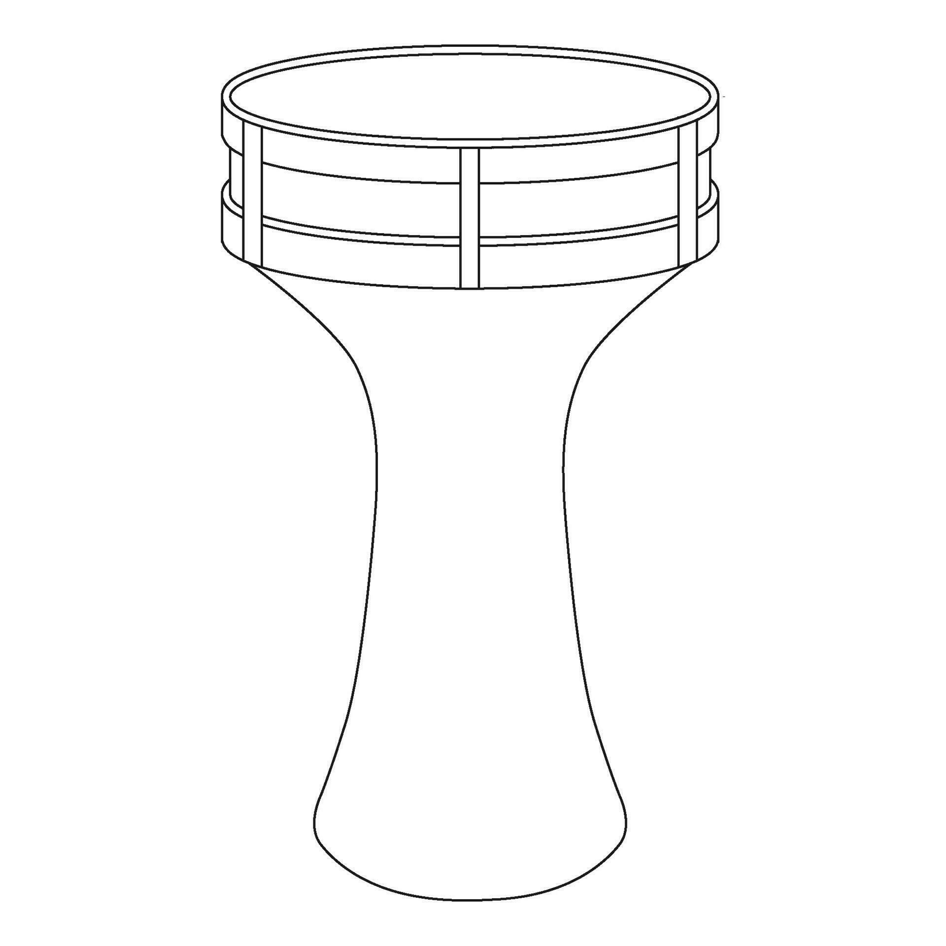 darbuka icon vector 33323825 Vector Art at Vecteezy