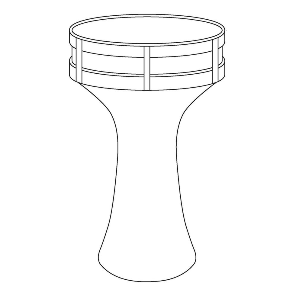 darbuka icono vector