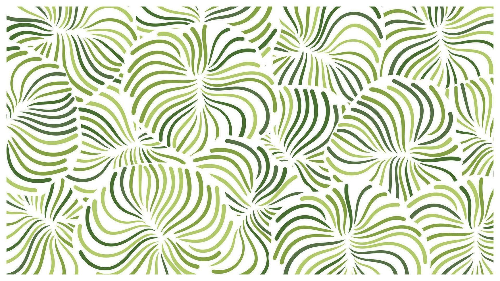 Abstract botanical art background vector. Natural hand drawn pattern design with leaves branch. Simple contemporary style illustrated Design for fabric, print, cover, banner, wallpaper. vector
