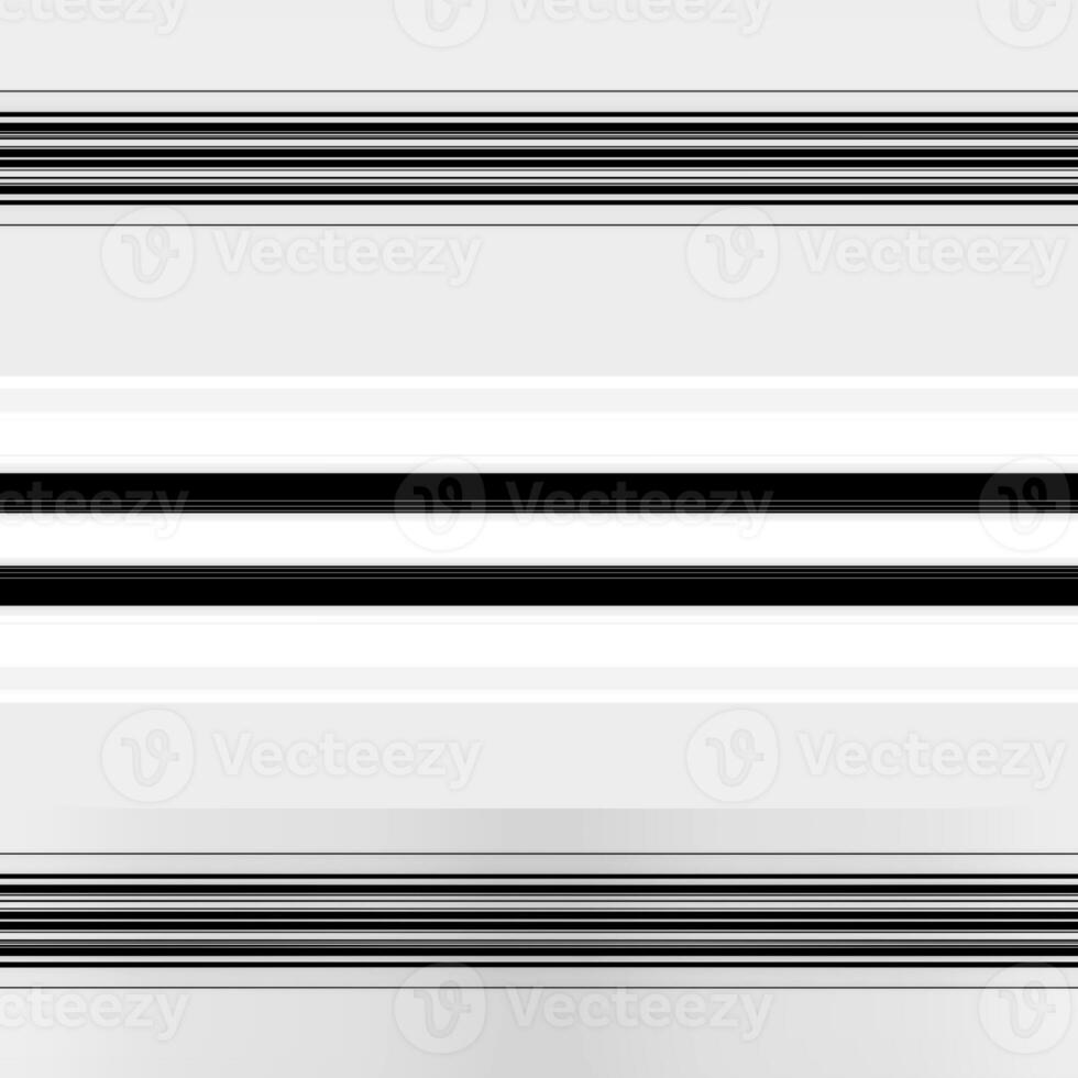 Black and white stripe abstract background. Motion effect. Grayscale fiber texture backdrop and banner. Monochrome gradient pattern and textured wallpaper. photo