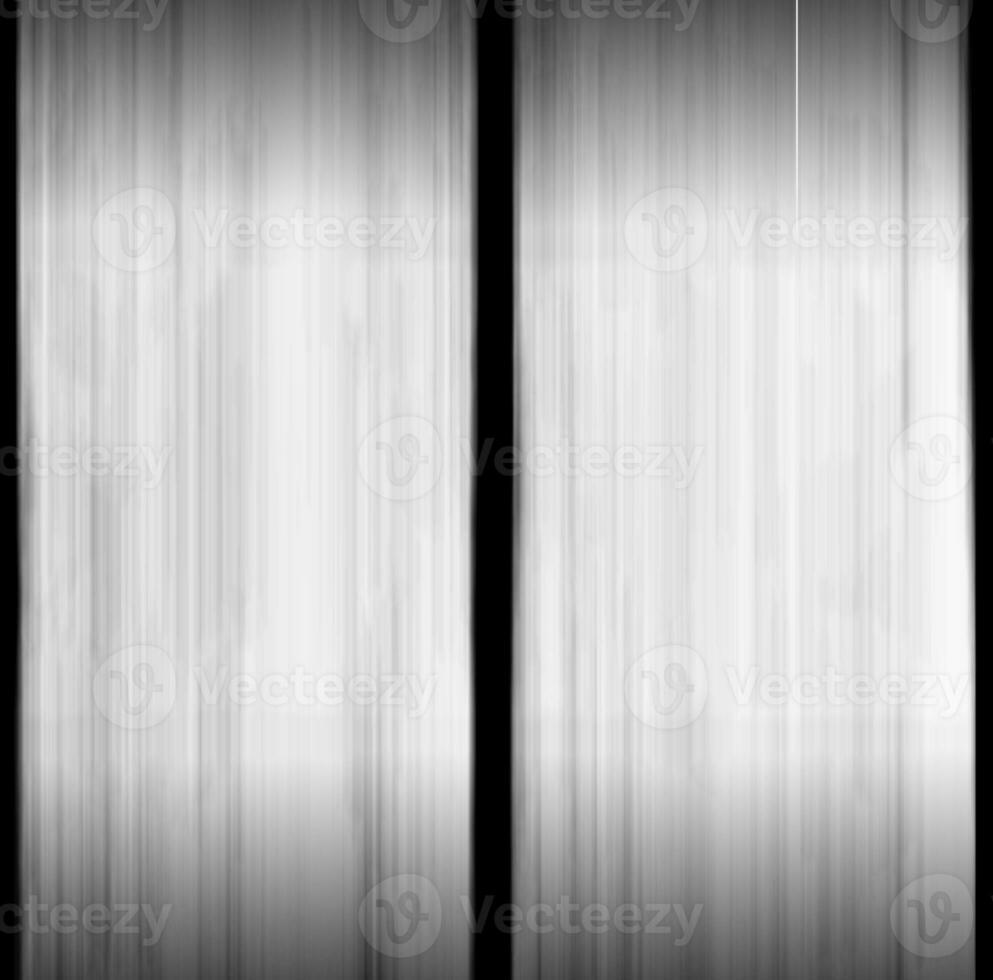 Black and white stripe abstract background. Motion effect. Grayscale fiber texture backdrop and banner. Monochrome gradient pattern and textured wallpaper. photo